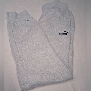 Puma Mens Gray Sweatpants